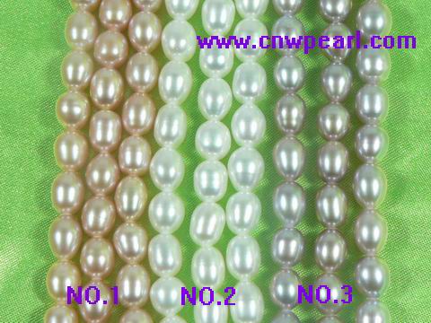 5-6mm beautiful freshwater pearl strands